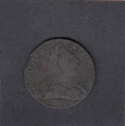 Beschrijving: 1/2 Penny  GEORGIUS III  